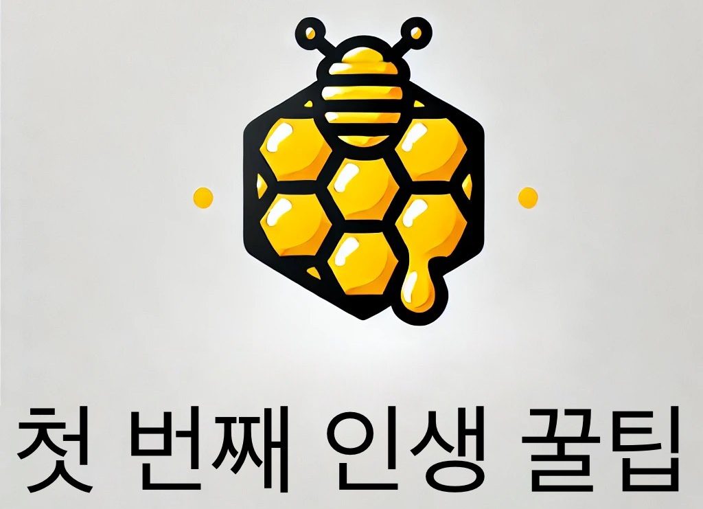 첫 번째 인생 꿀팁